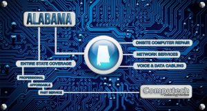 Onsite Computer Repair, Network, Voice and Data Cabling Tech Services Alabama
