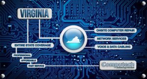 Professional Onsite Computer PC and Printer Repair, Network and Voice and Data Cabling Services of Virginia