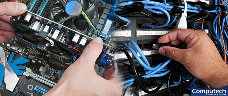 Pekin Illinois On Site PC & Printer Repairs, Network, Voice & Data Cabling Services