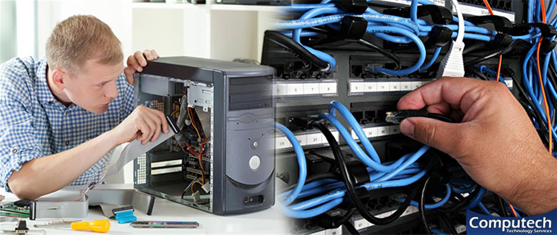 Euharlee Georgia Onsite PC Repair, Network, Voice & Data Cabling Contractors