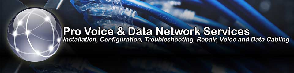 North Carolina Onsite PC Repair, Network, Voice & Data Cabling Services