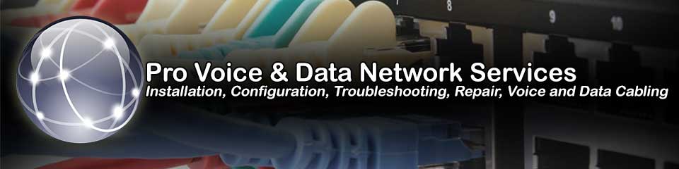 Ohio Onsite Computer Repair, Network, Voice and Data Cabling Services