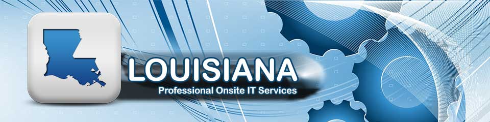 Louisiana Local Onsite PC Repair, Network, Voice and Data Cabling Services
