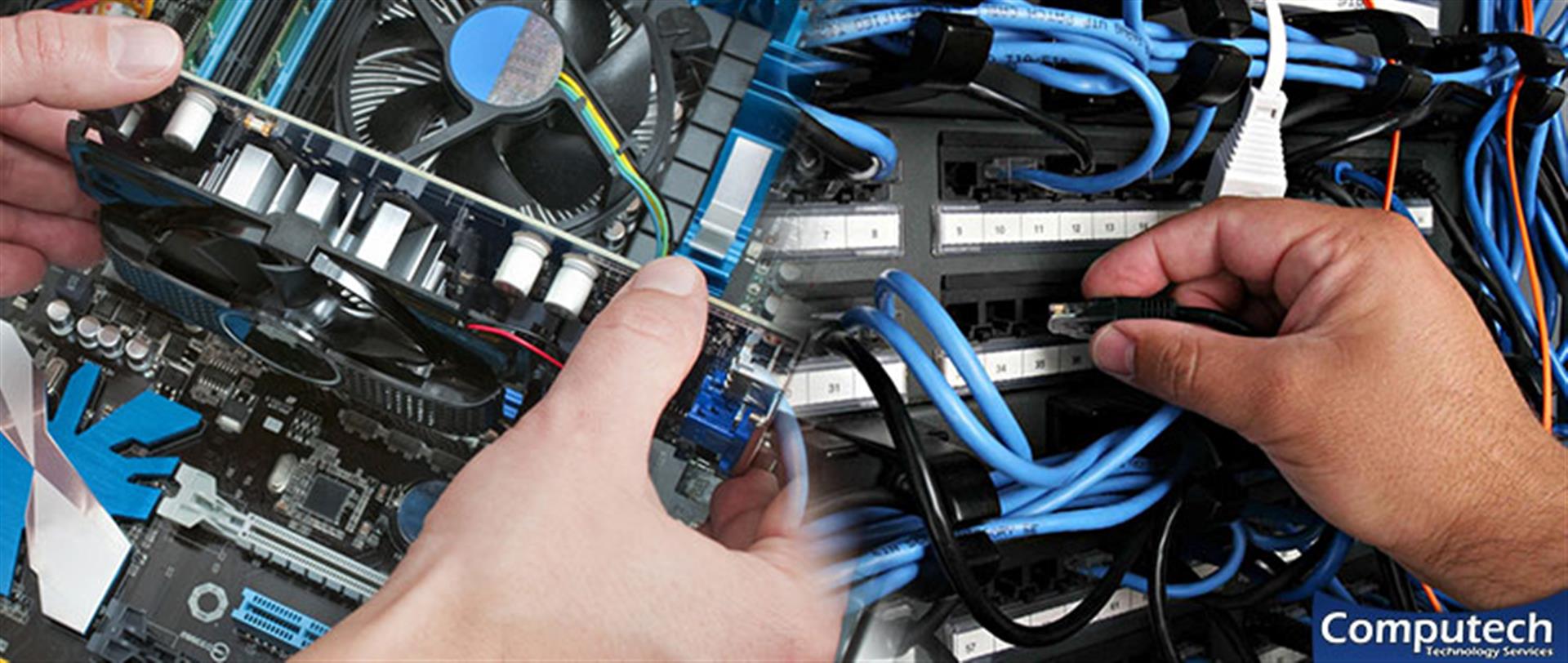 Euharlee Georgia Onsite PC & Printer Repair, Network, Voice & Data Cabling Contractors
